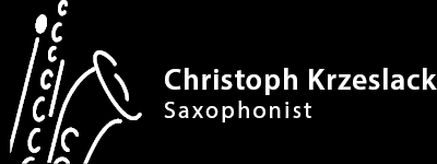 Logo, Christoph Krzeslack, Saxophonist